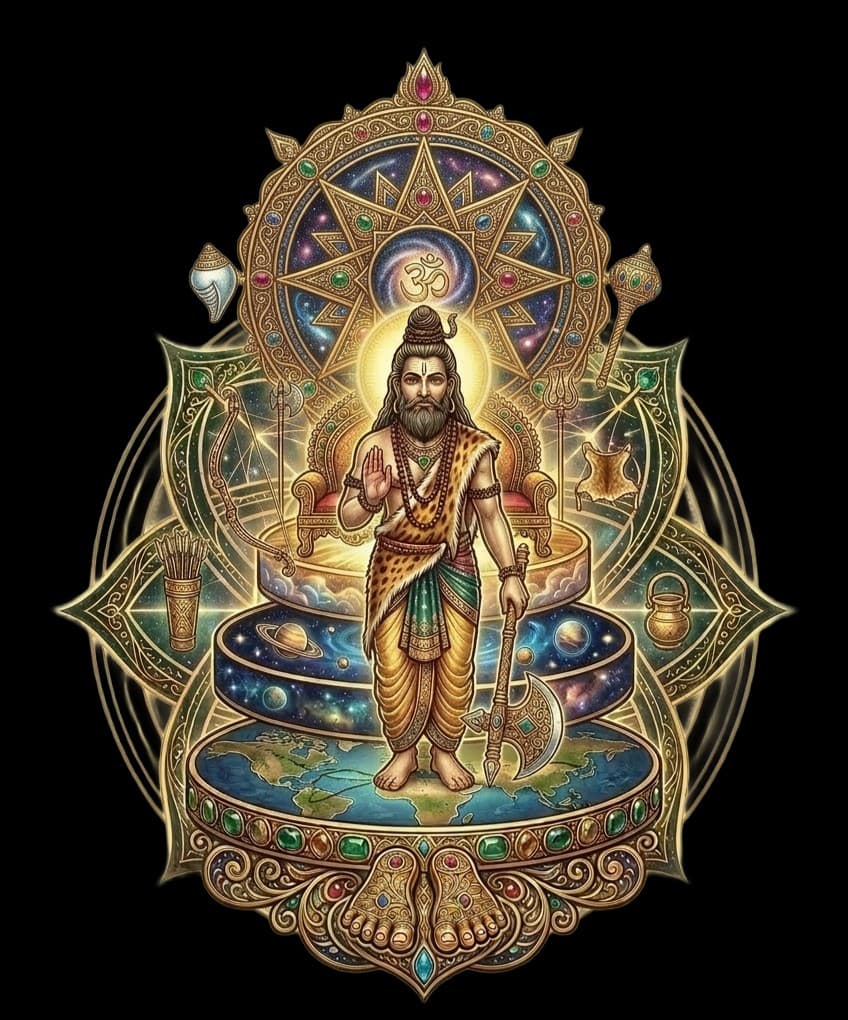 Parashurama avatar illustration